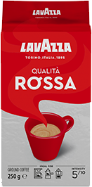 Gemahlener Qualità Rossa Kaffee