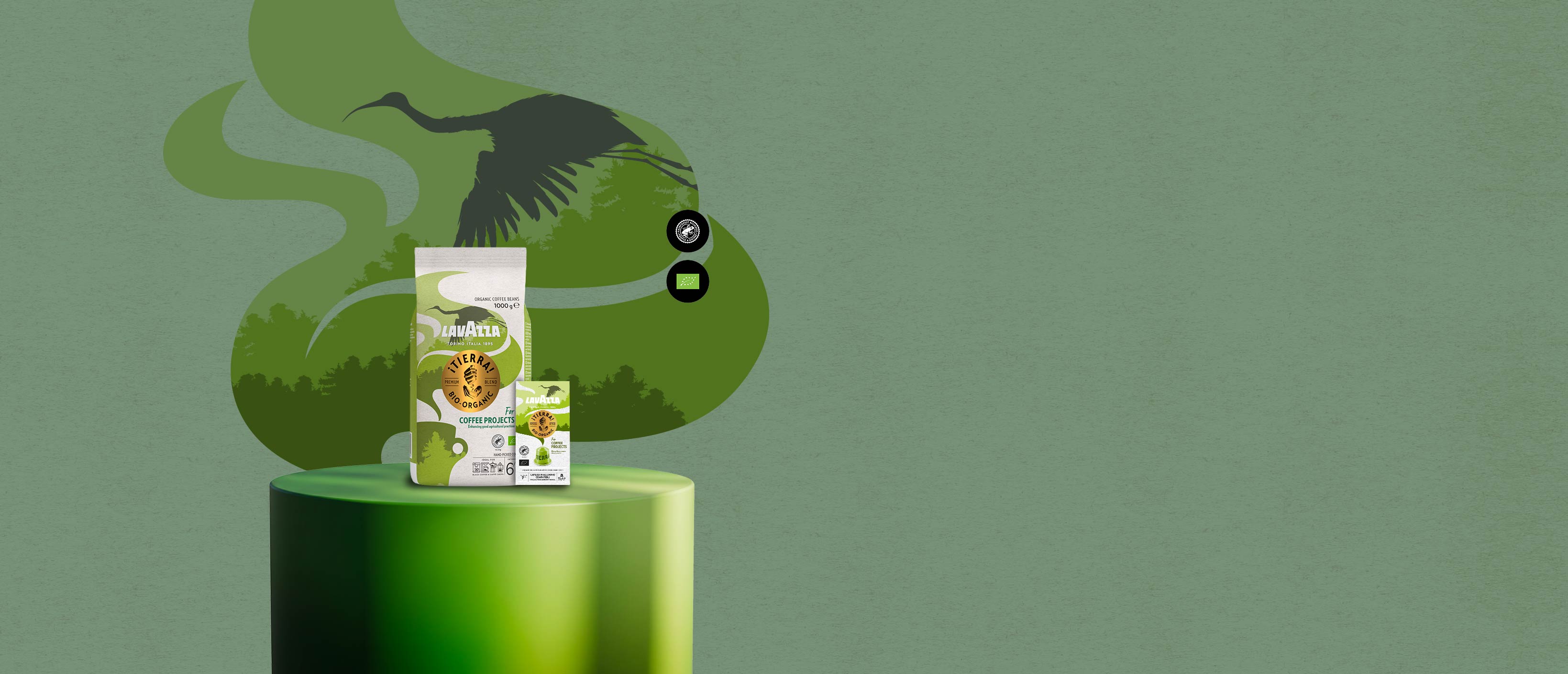 LAVAZZA TIERRA BIO-ORGANIC FOR COFFEE PROJECTS