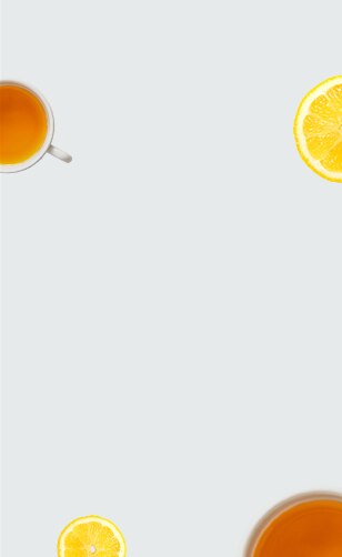Thé aromatisé au citron