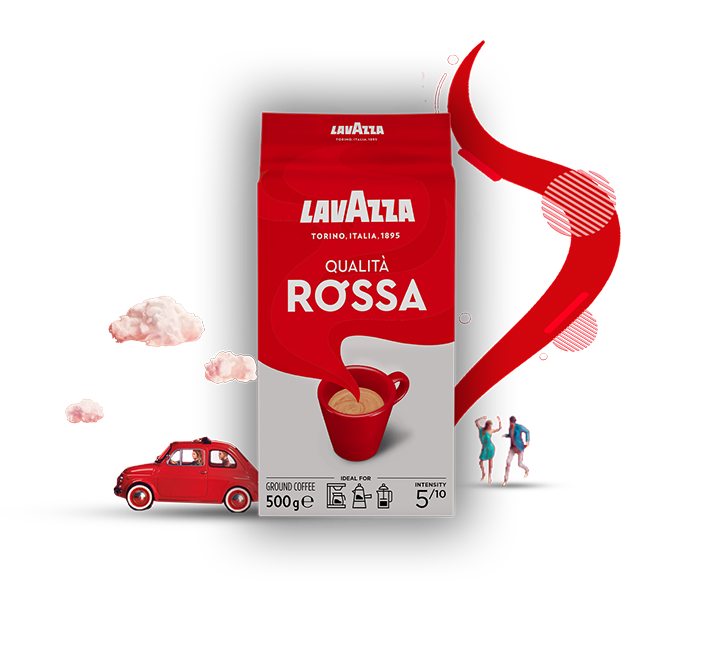 Café moulu Qualità Rossa