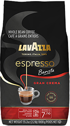 Espresso Barista Gran Crema Bohnen