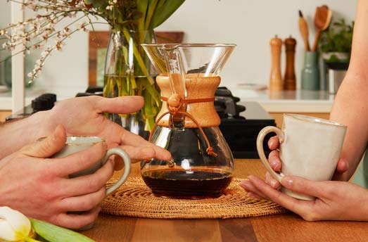 chemex-kaffee trinken